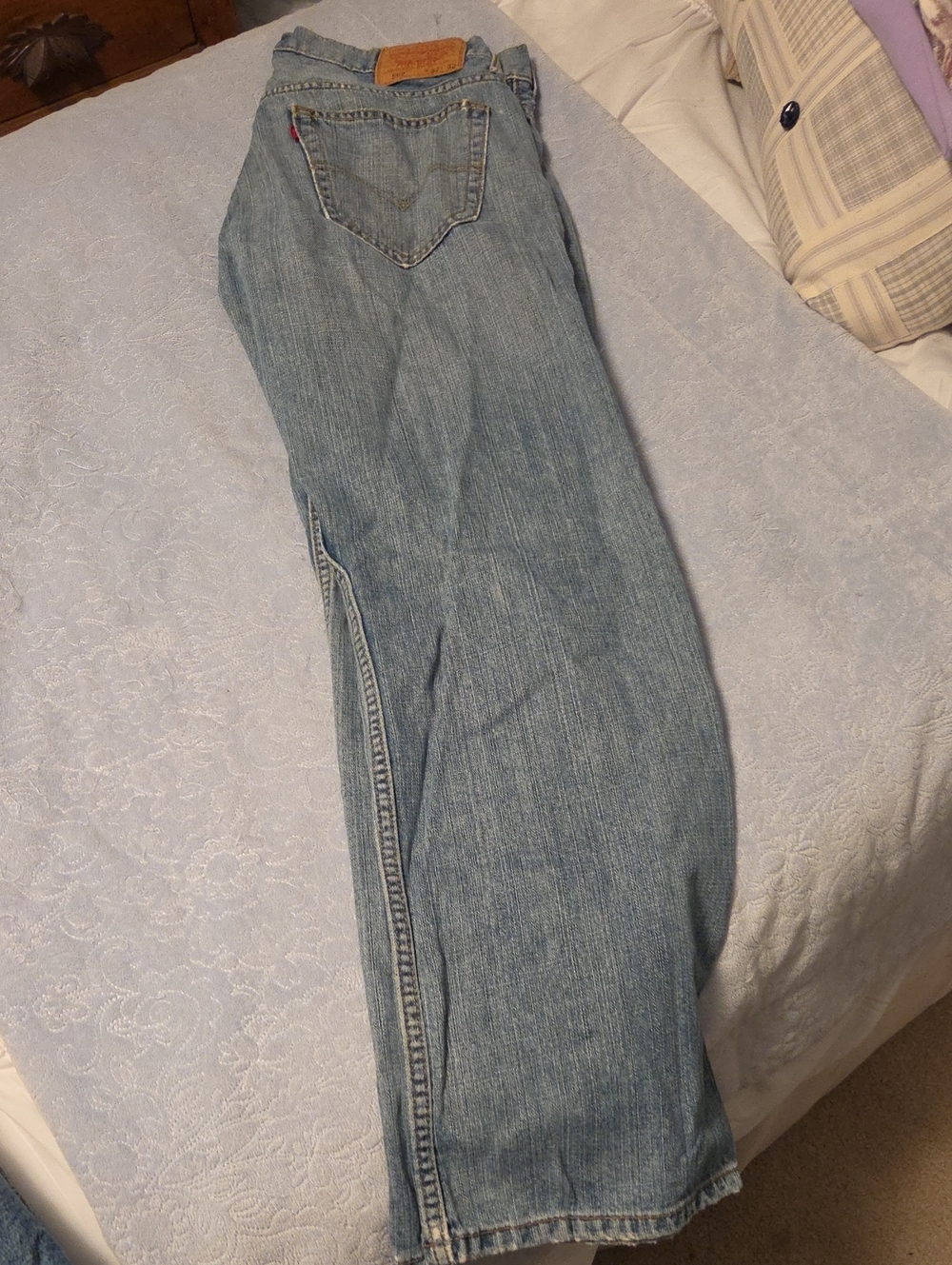 Mens Levis Boot Cut Jeans 569